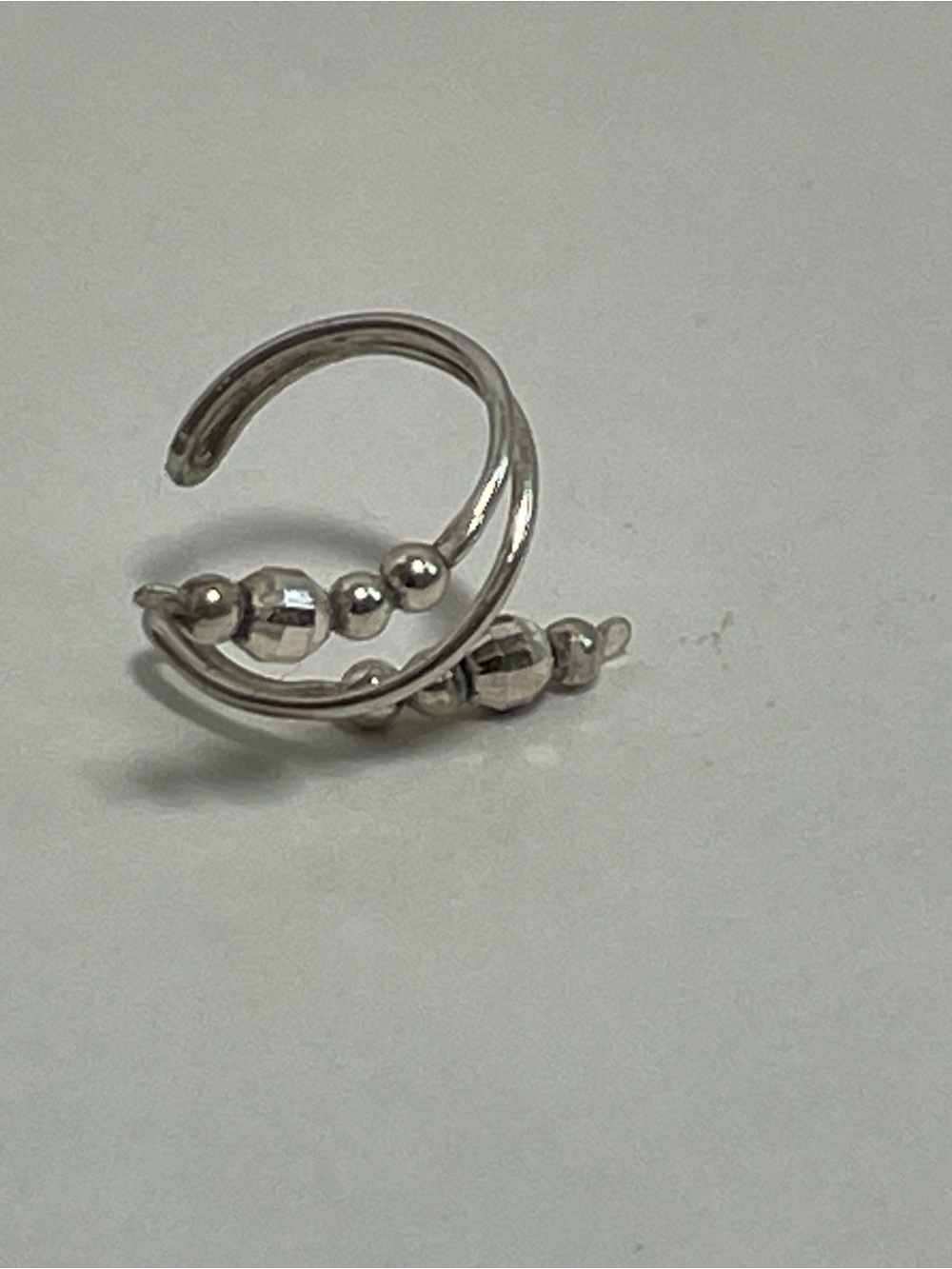 Vintage Ear Cuff Climber Earring tested 925 STERLING SILVER  Jewelry .6g